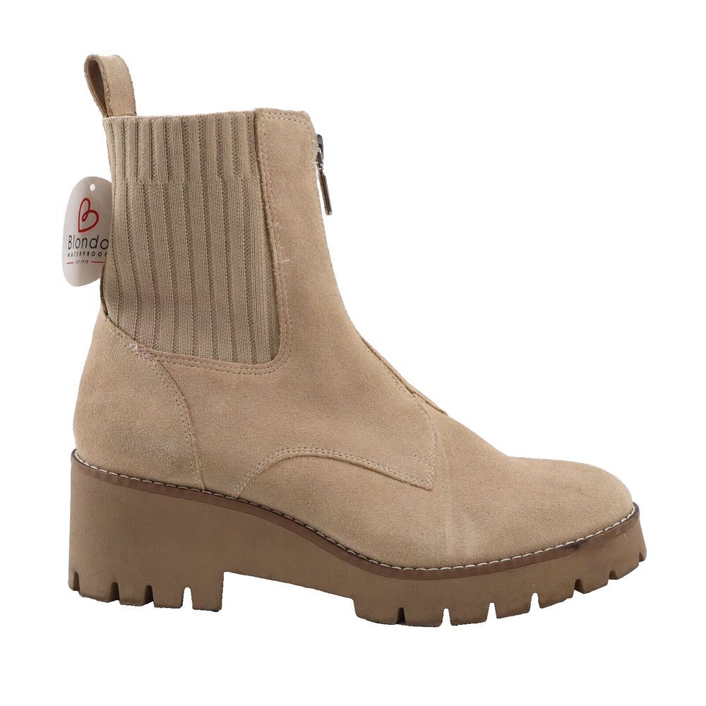 🔥Blondo Demaria Waterproof Boots, Sand Suede 8US/38EU MSRP$160 SHIPS TODAY🔥